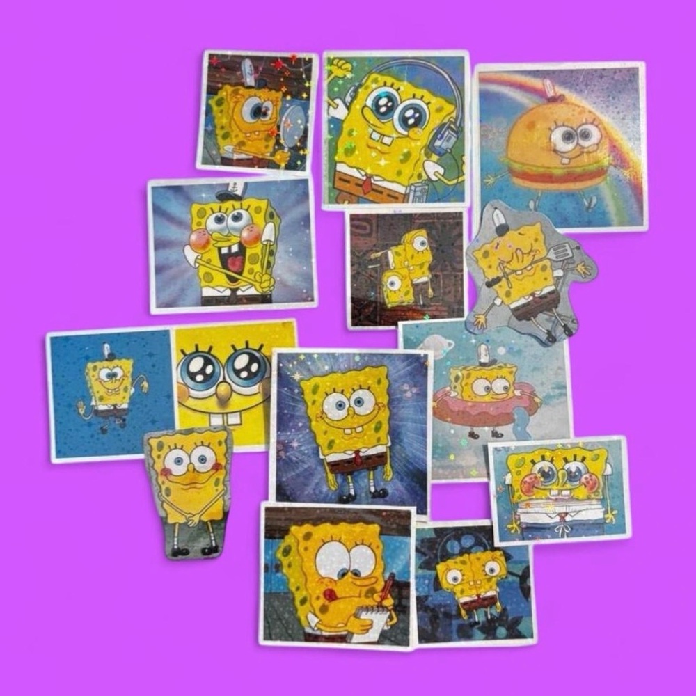 SpongeBob SquarePants Sticker Set ๐ Version 1 - Picture 6 of 6